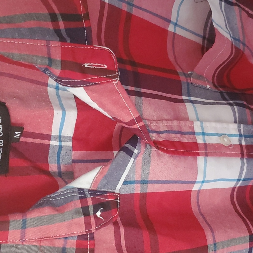 Alberto Cardinali plaid short sleeve shirt - Picture 3 of 8